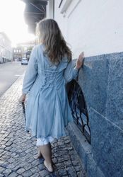 Miel blusjacka/tunika med snörning
