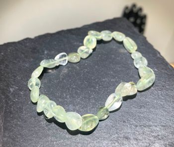 Prehnit Armband