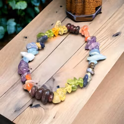 Chakraarmband chips