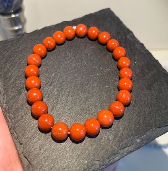 Armband Röd Jaspis