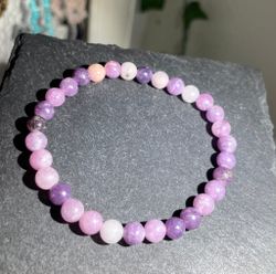 Lepidolit armband 6mm