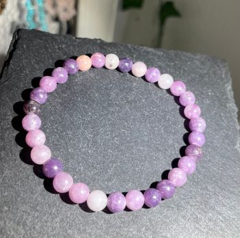 Lepidolit armband 6mm