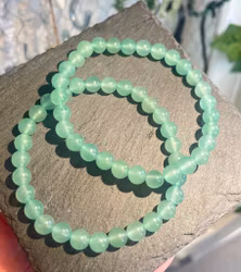 Grön Aventurin armband 6mm
