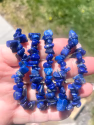 Lapis Lazuli chipsarmband