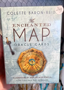 Enchanted Map oracle cards