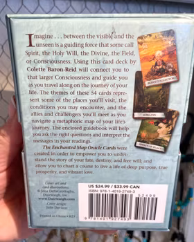 Enchanted Map oracle cards