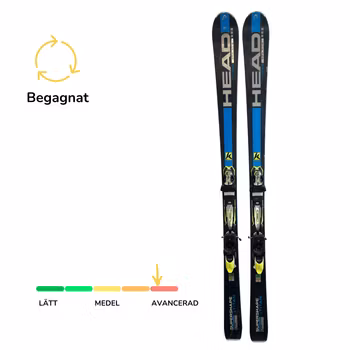 Begagnad Head i.SUPERSHAPE TITAN 177cm