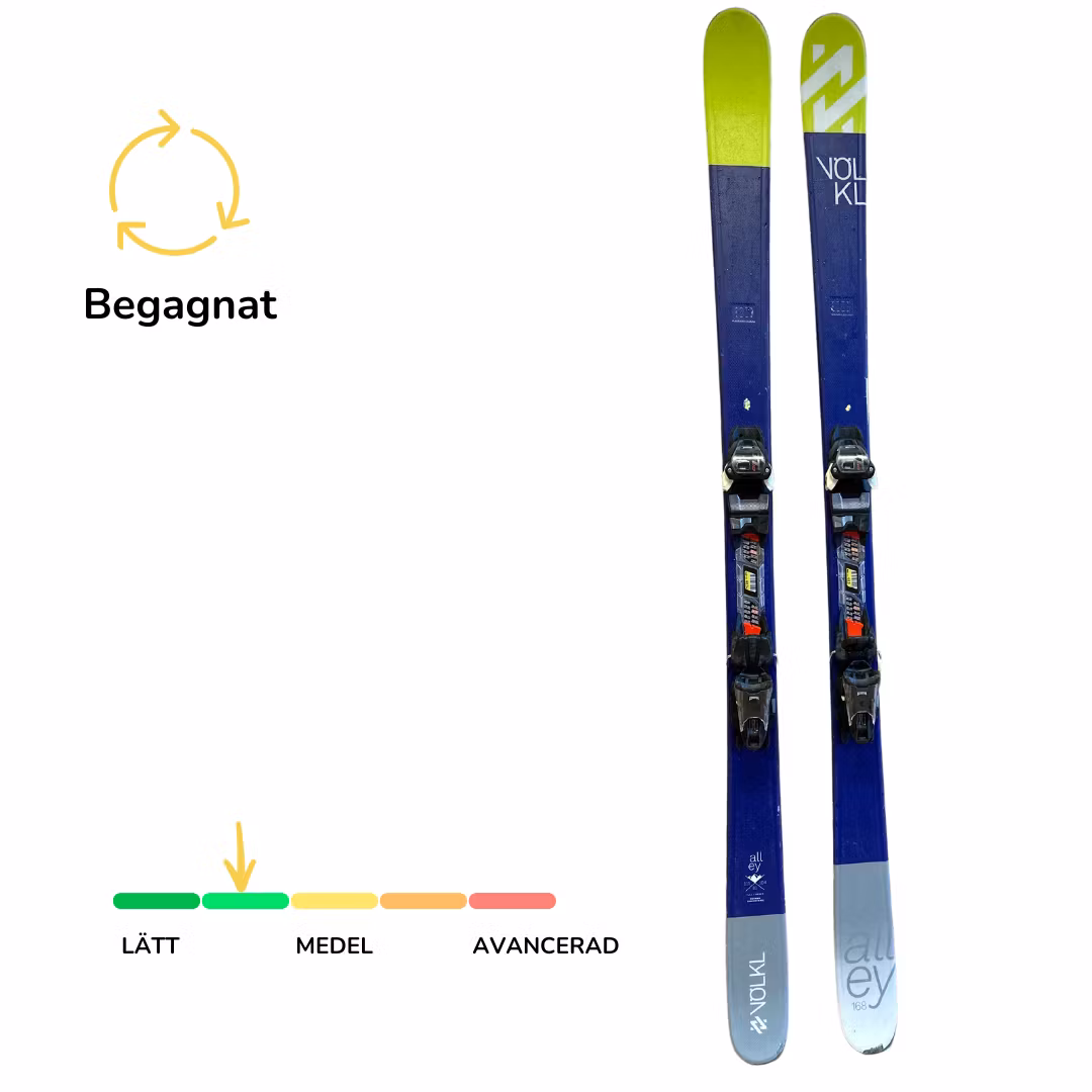 Begagnad Völkl Alley 168cm