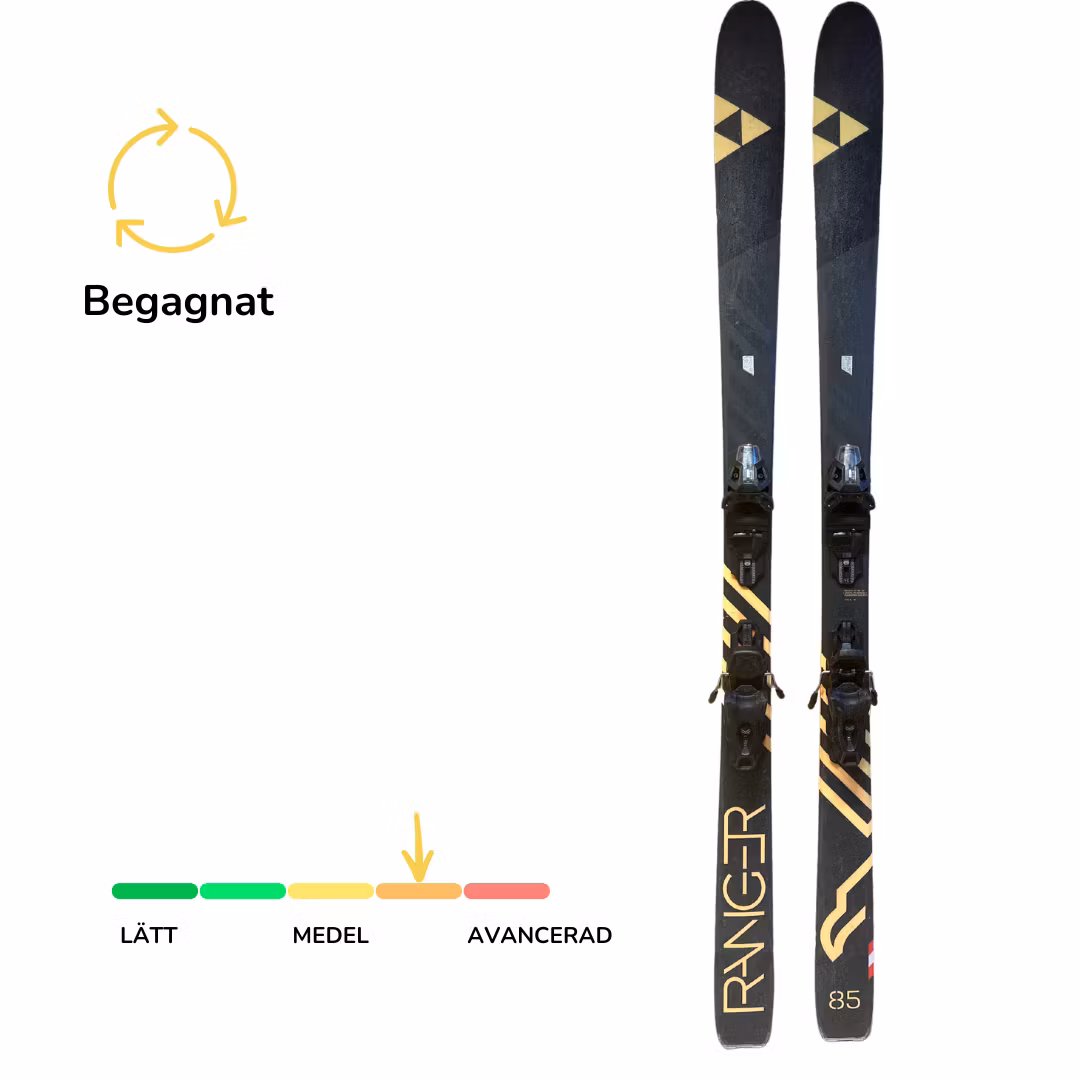 Begagnad Fischer Ranger 85, 173cm