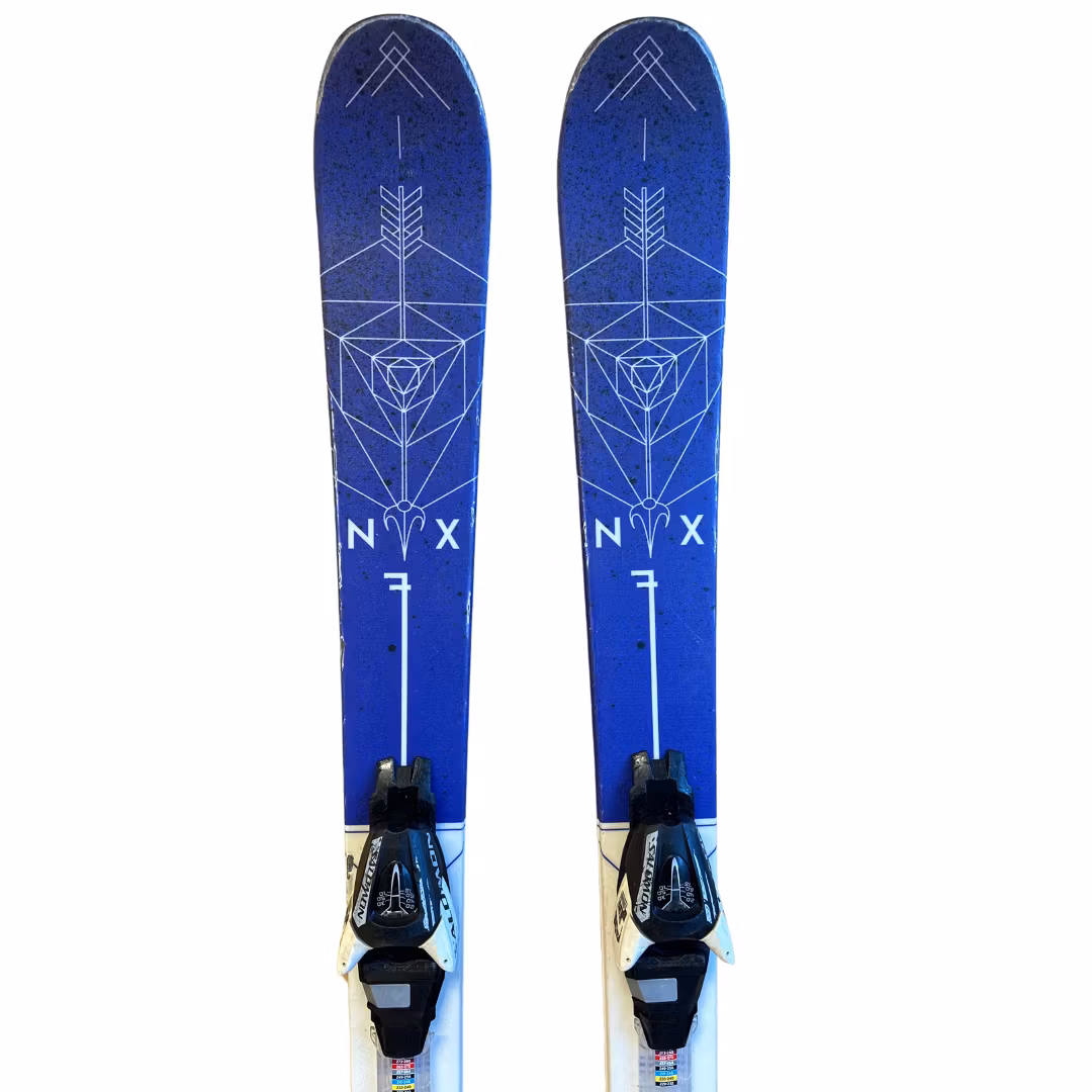 Begagnade Salomon NFX JR Twintip 140cm - Skidcentralen Begagnade Salomon NFX JR Twintip 140cm - Skidcentralen