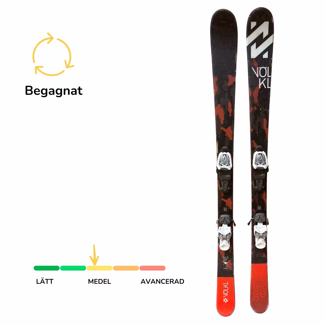 Begagnade Völkl Ledge Jr 138cm