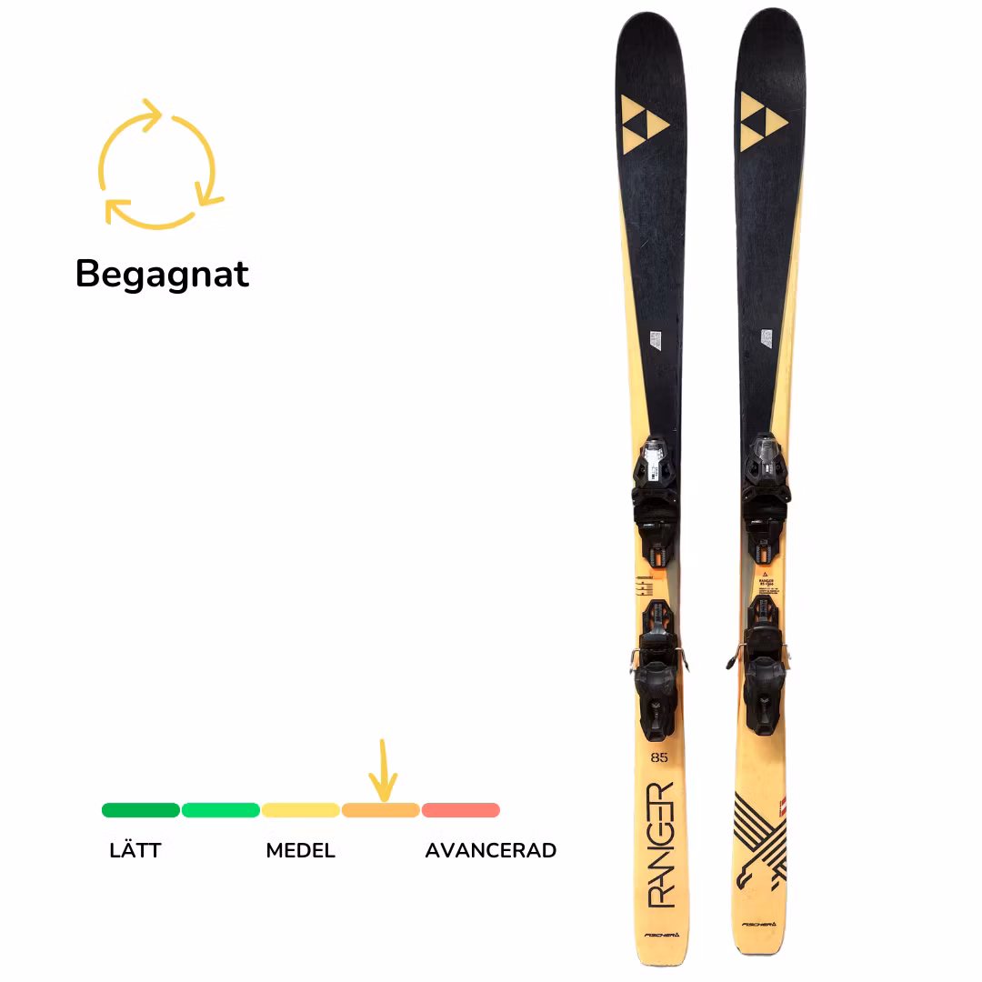 Begagnad Fischer Ranger 85, 166cm