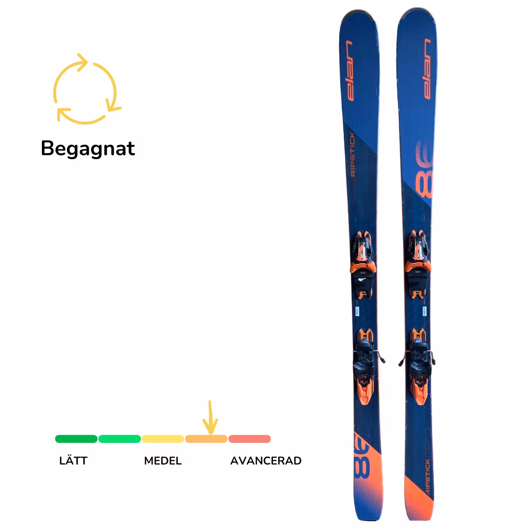 Begagnad Elan Ripstick 86 170cm