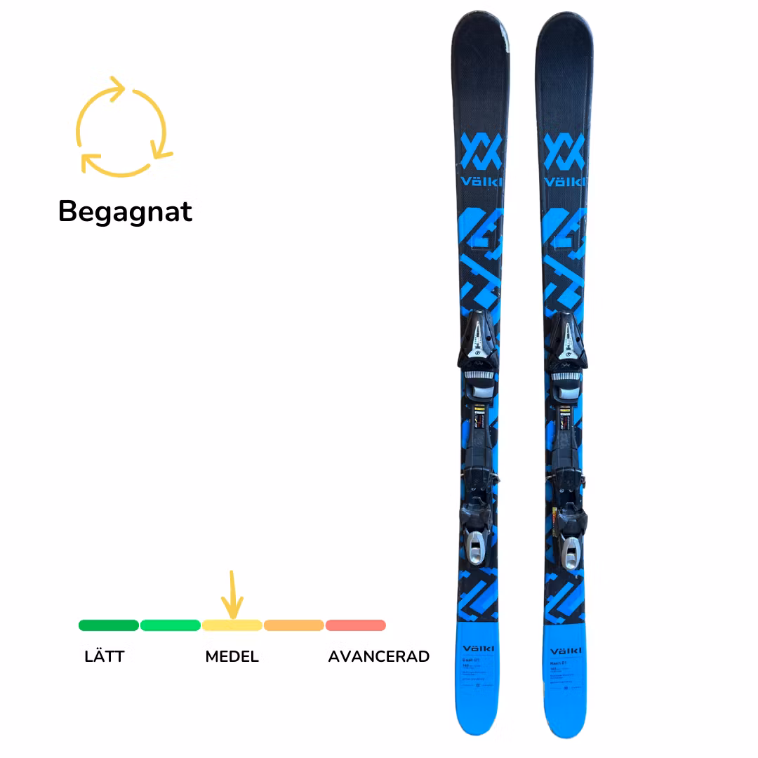 Begagnade Völkl Bash 81, 148cm