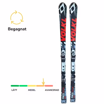 Käytetty Völkl Racetiger SRC 168cm