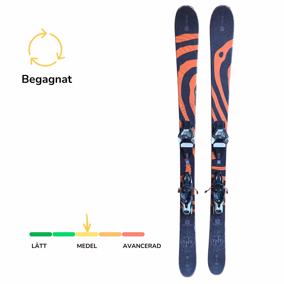 Käytetty Salomon TNT 151cm