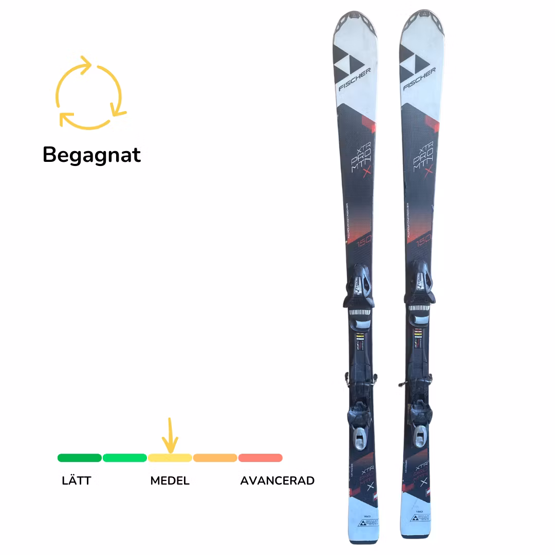 Käytetty Fischer XTR Pro MTN X 150CM