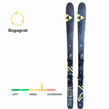 Käytetty Fischer Ranger 85, 166 cm