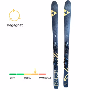 Käytetty Fischer Ranger 85, 166 cm
