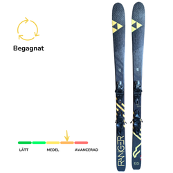 Begagnad Fischer Ranger 85, 166cm