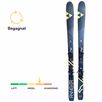 Käytetty Fischer Ranger 85, 166 cm