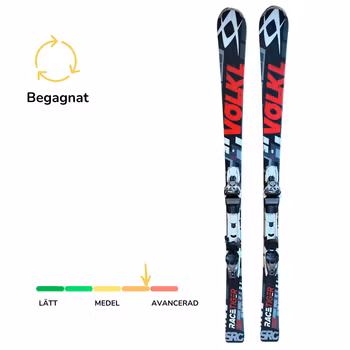 Käytetty Völkl Racetiger SRC 158cm