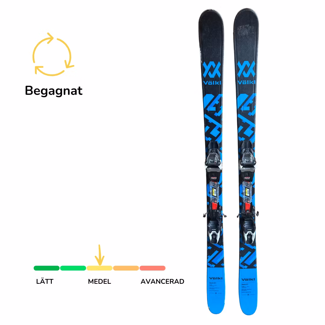 Begagnade Völkl Bash 81, 148cm