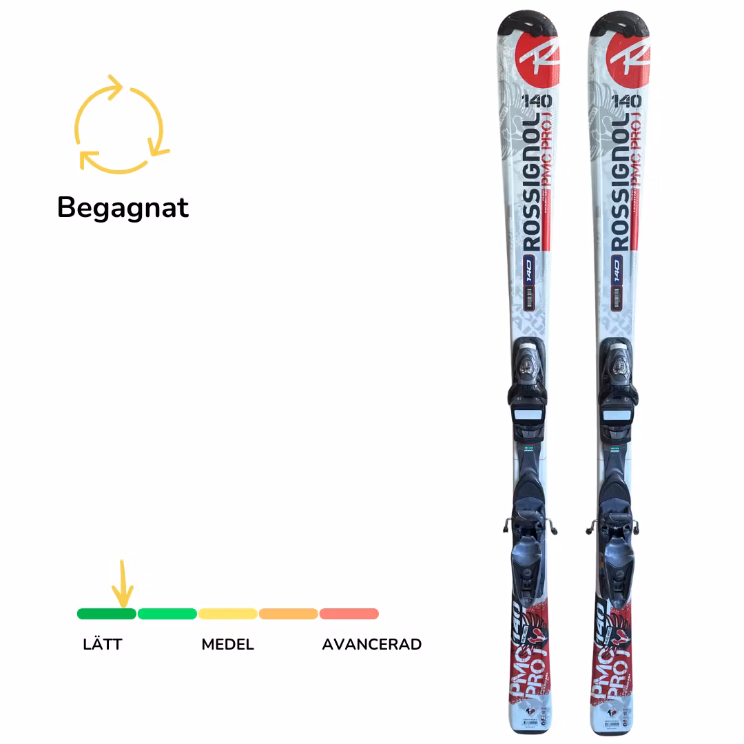 Käytetty Rossignol PMC Pro J 140CM