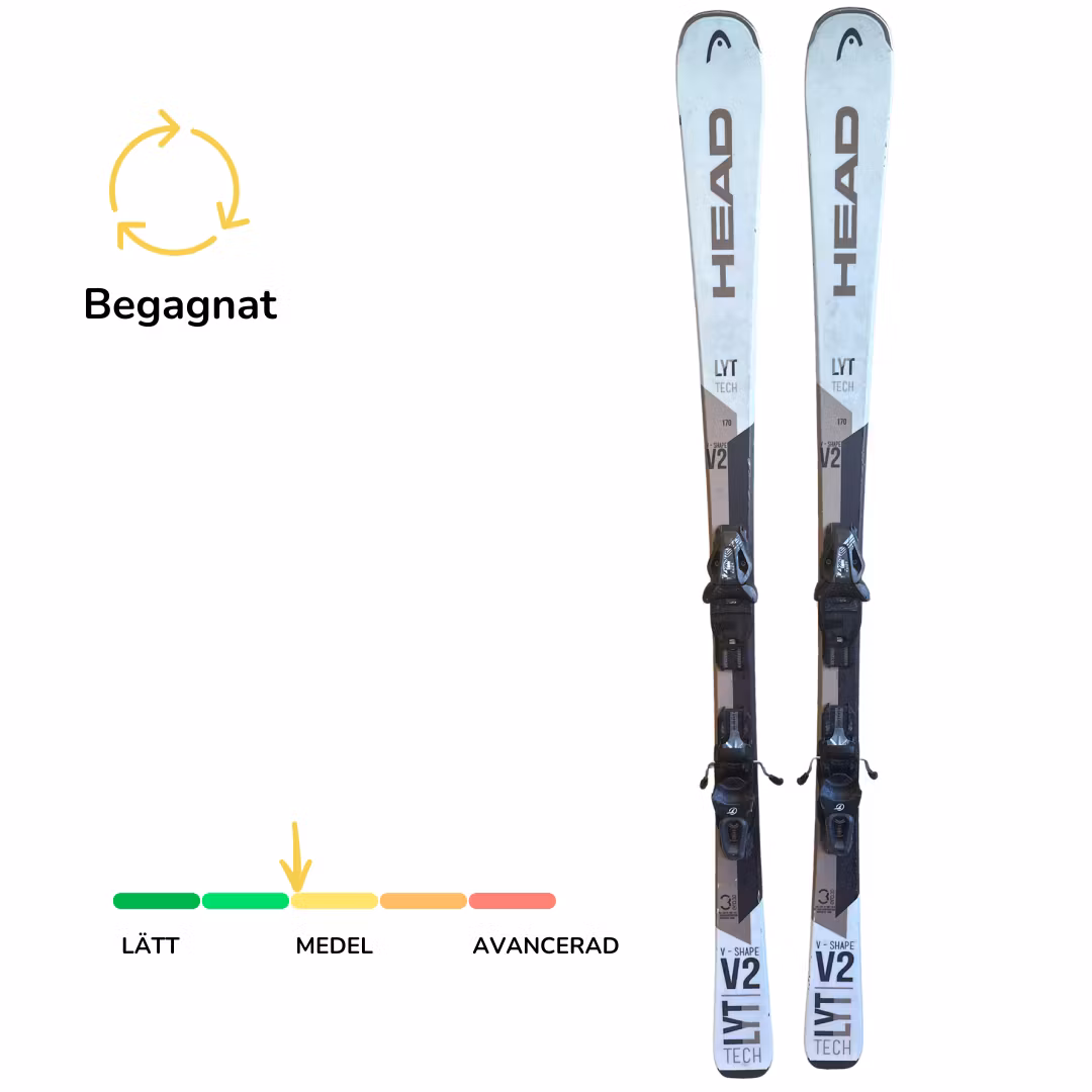 Käytetty Head V-shape 170CM