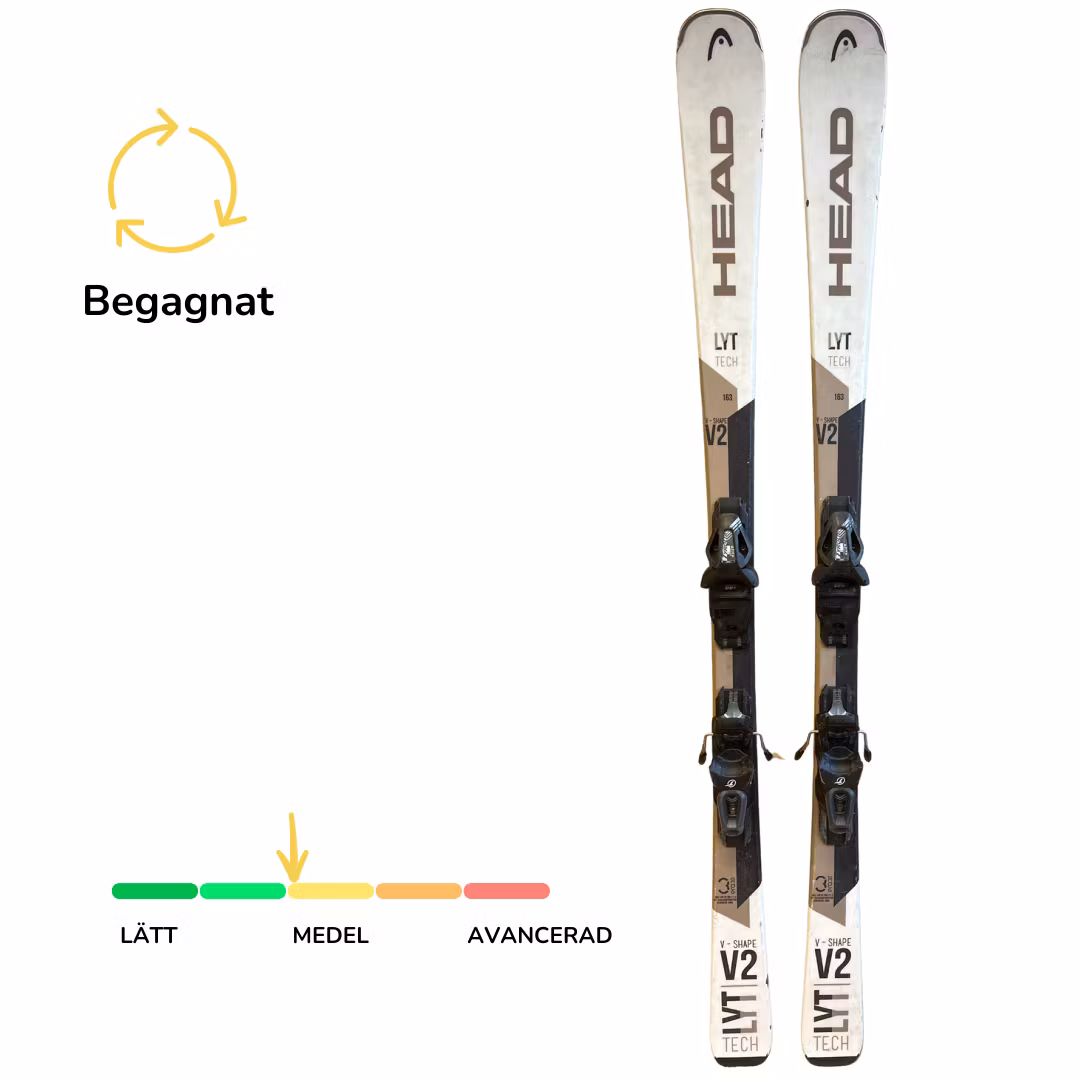 Käytetty Head V-shape 163CM