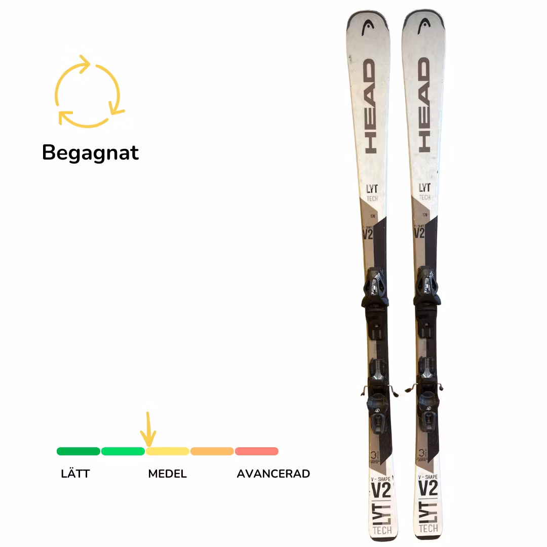 Käytetty Head V-shape 170CM