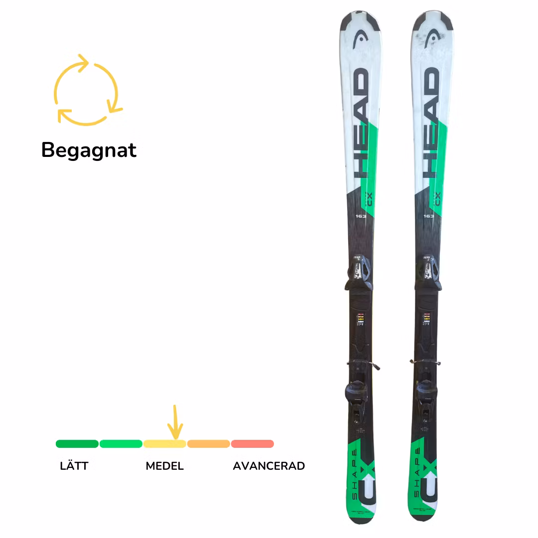 Käytetty Head Shape CX 163cm