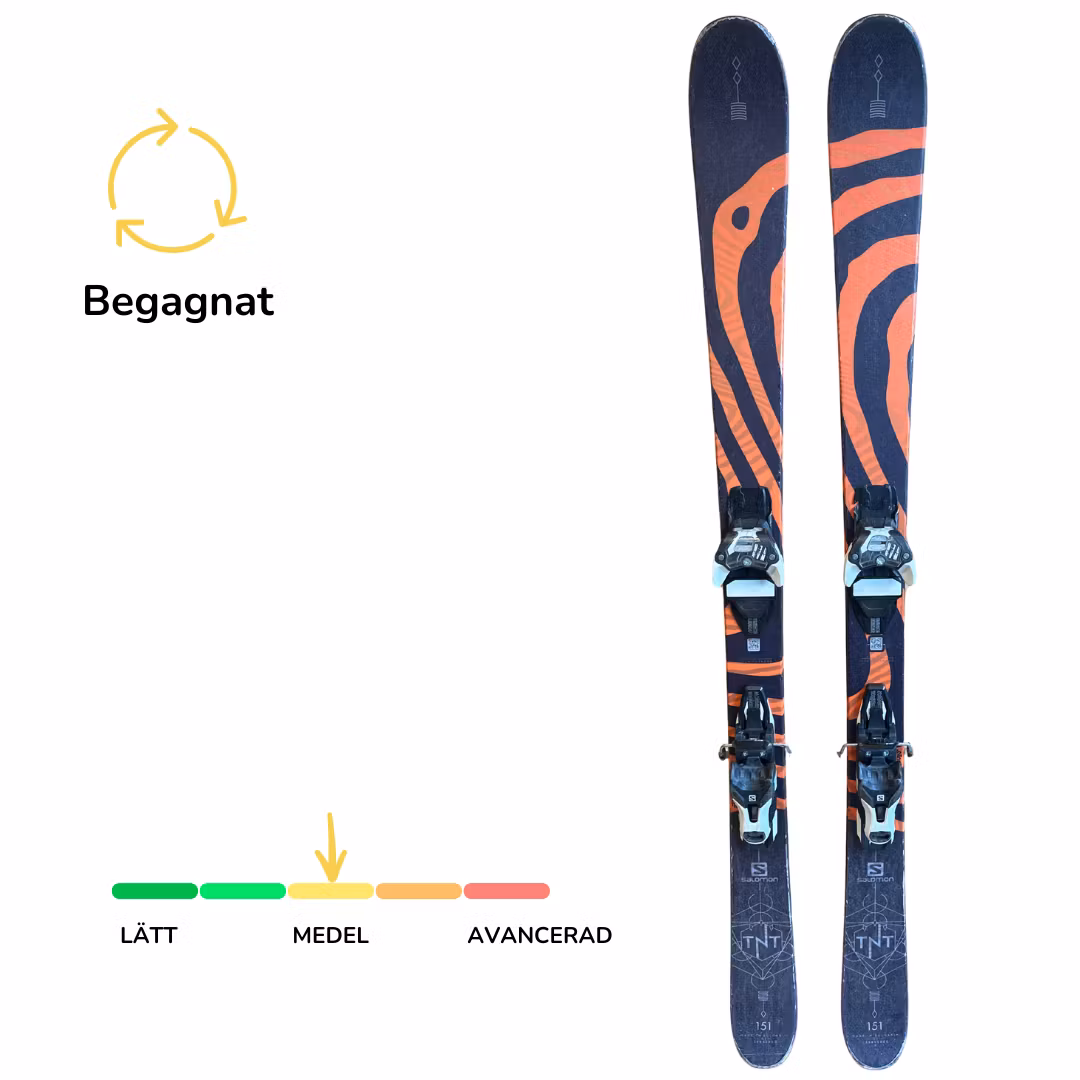 Begagnade Salomon TNT 151cm