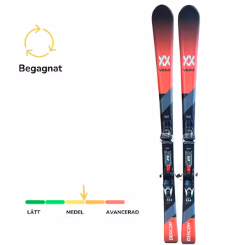 Begagnade Völkl DEACON 7.6 154CM