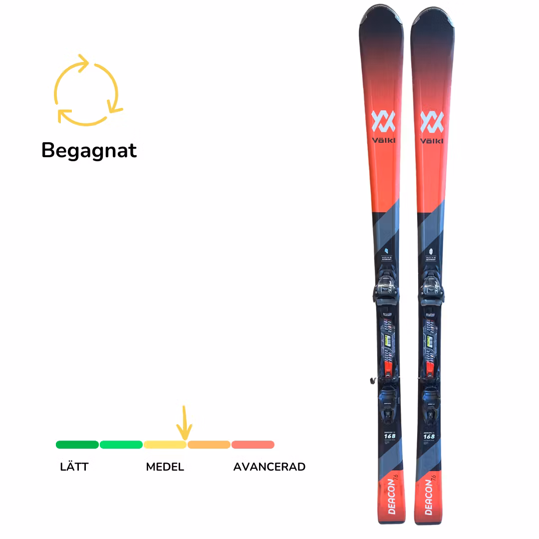 Begagnade Völkl DEACON 7.6 168CM