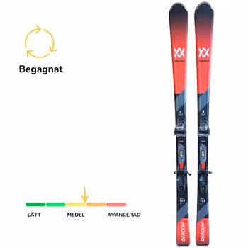 Käytetty Völkl DEACON 7.6 168CM