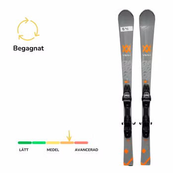 Käytetty Völkl DEACON 75 168CM