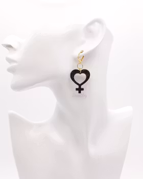 Gilded Ebony, hjärtvenus stor