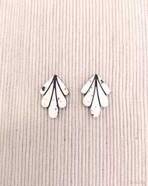 Örhängen, art deco-studs