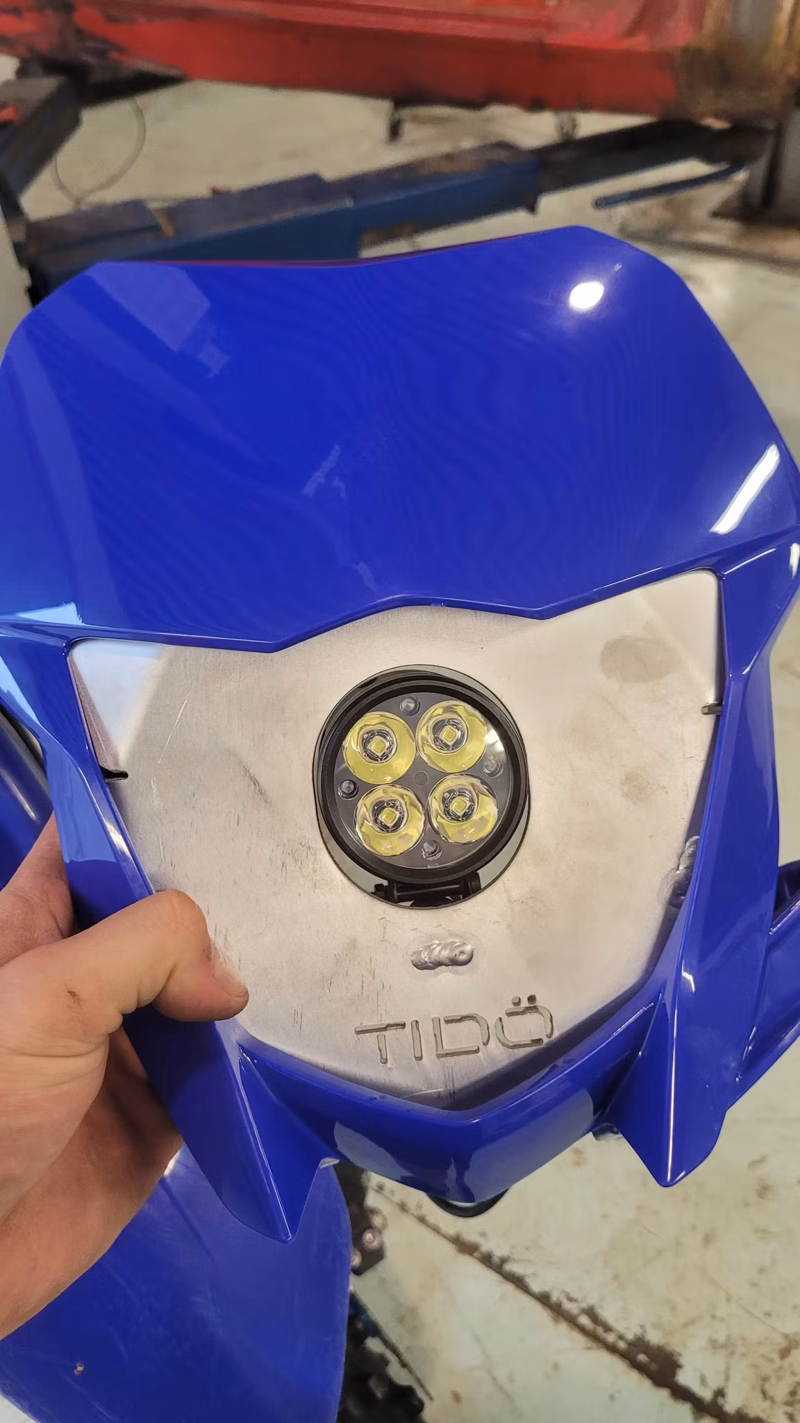 Framlampa Yamaha YZF Singel 2020-