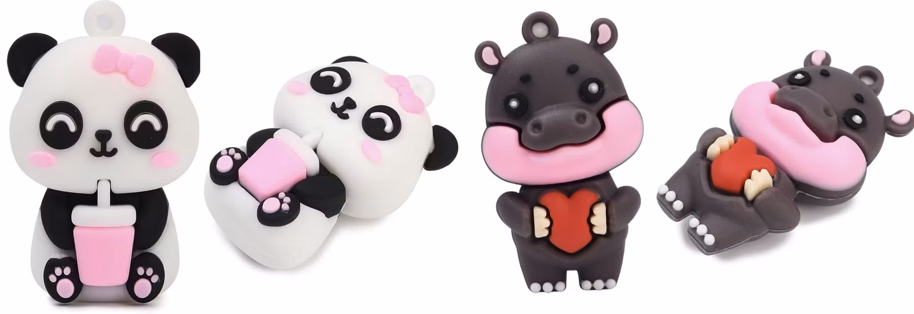 PVC berlock till nyckelring - Moshie