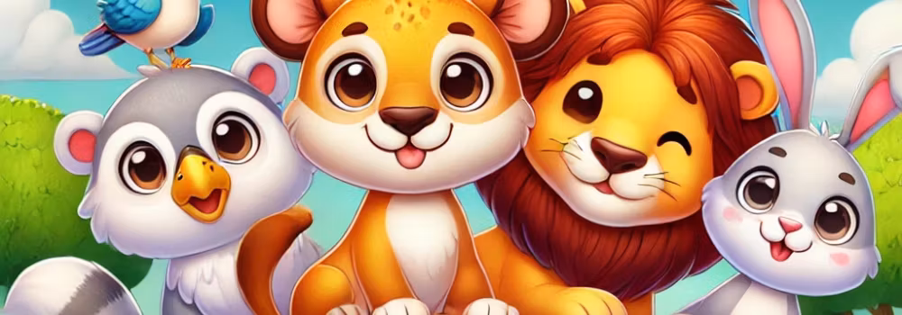 Blandade djur - Moshie