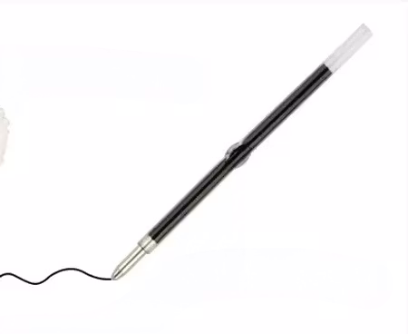 Extra stift till pärla en penna, SVART (3st)