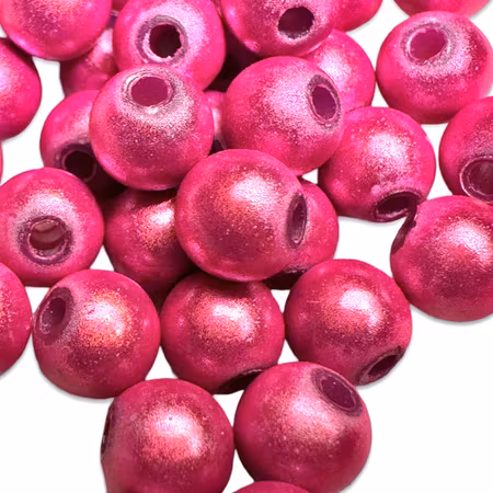 HotPink reflexpärlor, mirakelpärlor, 4mm (100st)