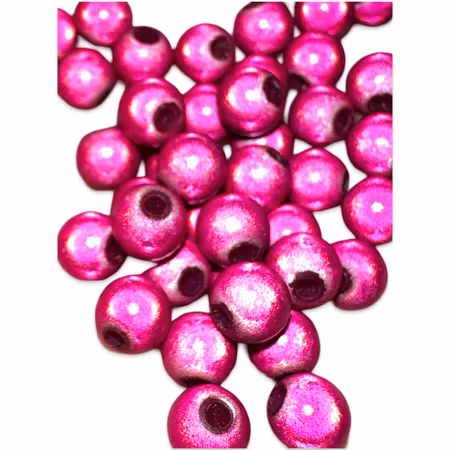 HotPink reflexpärlor, mirakelpärlor, 4mm (100st)