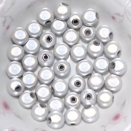 Reflexpärlor, mirakelpärlor av akryl, 8mm (30st)