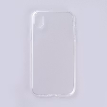 iPhone XR. Mjukt transparent mobilskal.