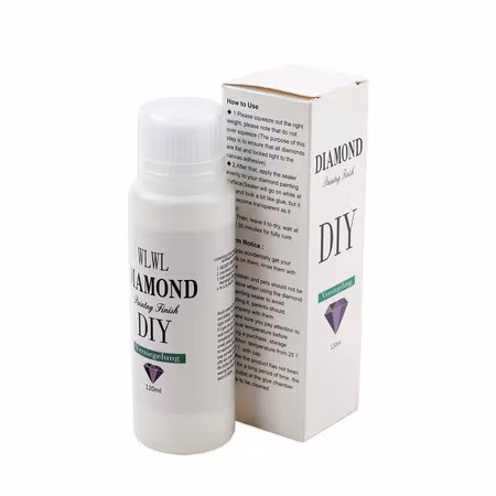 120ml, Förseglande lack till diamond painting, smidig finish