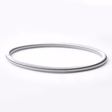 French wire, spiraler av järn, 18cm (5st)
