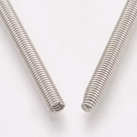 French wire, spiraler av järn, 18cm (5st)
